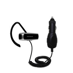 Gomadic Rapid Car / Auto Charger for the Samsung Bluetooth Headset 180 - Brand w/ TipExchange Techno