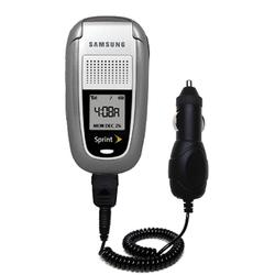 Gomadic Rapid Car / Auto Charger for the Samsung SCH-A820 - Brand w/ TipExchange Technology