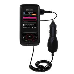 Gomadic Rapid Car / Auto Charger for the Samsung SGH-T729 - Brand w/ TipExchange Technology