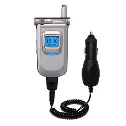 Gomadic Rapid Car / Auto Charger for the Samsung SGH-V200 - Brand w/ TipExchange Technology