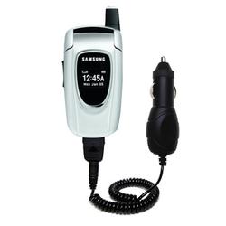 Gomadic Rapid Car / Auto Charger for the Samsung SGH-X496 - Brand w/ TipExchange Technology