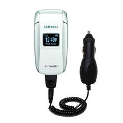 Gomadic Rapid Car / Auto Charger for the Samsung SGH-X497 - Brand w/ TipExchange Technology