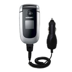 Gomadic Rapid Car / Auto Charger for the Samsung SGH-X660 - Brand w/ TipExchange Technology