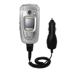 Gomadic Rapid Car / Auto Charger for the Samsung SGH-X800 - Brand w/ TipExchange Technology