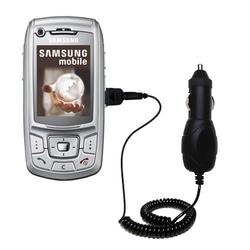 Gomadic Rapid Car / Auto Charger for the Samsung SGH-Z400 - Brand w/ TipExchange Technology