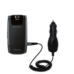 Gomadic Rapid Car / Auto Charger for the Samsung SPH-A513 - Brand w/ TipExchange Technology