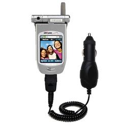 Gomadic Rapid Car / Auto Charger for the Samsung SPH-A600 - Brand w/ TipExchange Technology (RCC-0260-18)
