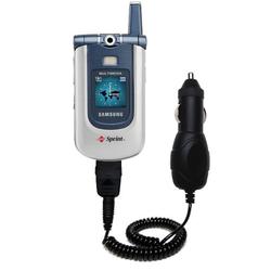 Gomadic Rapid Car / Auto Charger for the Samsung SPH-A700 - Brand w/ TipExchange Technology