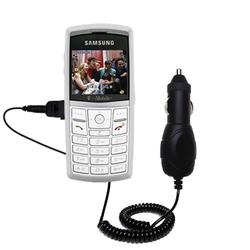 Gomadic Rapid Car / Auto Charger for the Samsung Trace T519 - Brand w/ TipExchange Technology