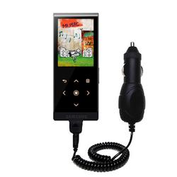 Gomadic Rapid Car / Auto Charger for the Samsung YP-P2JARY - Brand w/ TipExchange Technology
