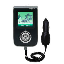 Gomadic Rapid Car / Auto Charger for the Samsung Yepp YP-T7J - Brand w/ TipExchange Technology