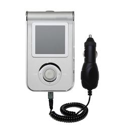 Gomadic Rapid Car / Auto Charger for the Samsung Yepp YP-T7X - Brand w/ TipExchange Technology