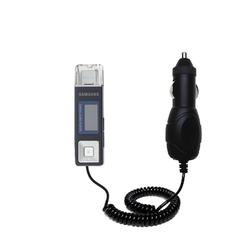 Gomadic Rapid Car / Auto Charger for the Samsung Yepp YP-U2JXB - Brand w/ TipExchange Technology