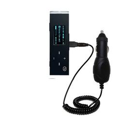 Gomadic Rapid Car / Auto Charger for the Samsung Yepp YP-U3JQB - Brand w/ TipExchange Technology