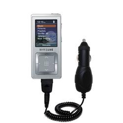 Gomadic Rapid Car / Auto Charger for the Samsung Yepp YP-Z5 - Brand w/ TipExchange Technology