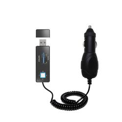Gomadic Rapid Car / Auto Charger for the Sandisk Sansa Express - Brand w/ TipExchange Technology