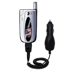 Gomadic Rapid Car / Auto Charger for the Sanyo MM-5600 - Brand w/ TipExchange Technology