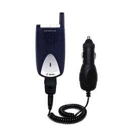 Gomadic Rapid Car / Auto Charger for the Sanyo SCP-200 - Brand w/ TipExchange Technology