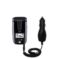 Gomadic Rapid Car / Auto Charger for the Sanyo SCP-3200 - Brand w/ TipExchange Technology