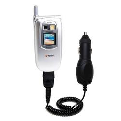 Gomadic Rapid Car / Auto Charger for the Sanyo SCP-5300 - Brand w/ TipExchange Technology