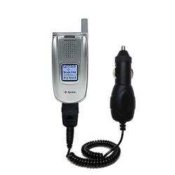 Gomadic Rapid Car / Auto Charger for the Sanyo SCP-5400 - Brand w/ TipExchange Technology