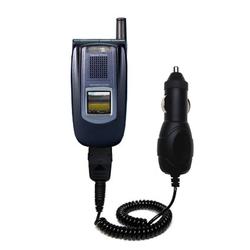 Gomadic Rapid Car / Auto Charger for the Sanyo SCP-5500 - Brand w/ TipExchange Technology