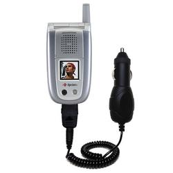 Gomadic Rapid Car / Auto Charger for the Sanyo SCP-8200 - Brand w/ TipExchange Technology
