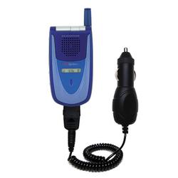 Gomadic Rapid Car / Auto Charger for the Sanyo VI-2300 - Brand w/ TipExchange Technology