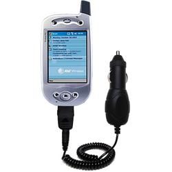 Gomadic Rapid Car / Auto Charger for the Siemens SX56 PPC - Brand w/ TipExchange Technology