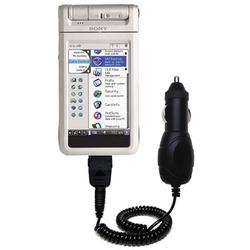 Gomadic Rapid Car / Auto Charger for the Sony Clie NX60 - Brand w/ TipExchange Technology