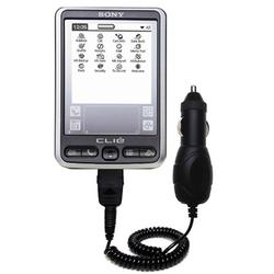 Gomadic Rapid Car / Auto Charger for the Sony Clie SL10 - Brand w/ TipExchange Technology
