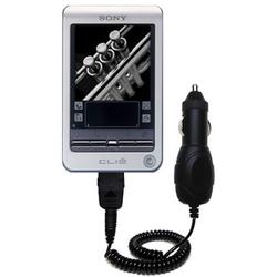 Gomadic Rapid Car / Auto Charger for the Sony Clie T415 - Brand w/ TipExchange Technology