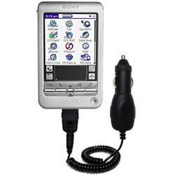 Gomadic Rapid Car / Auto Charger for the Sony Clie T615 - Brand w/ TipExchange Technology