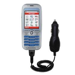 Gomadic Rapid Car / Auto Charger for the Sony Ericsson F500i - Brand w/ TipExchange Technology