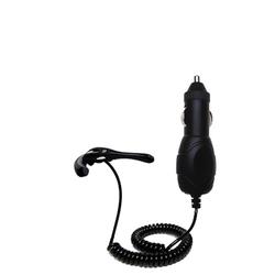 Gomadic Rapid Car / Auto Charger for the Sony Ericsson HBH-35 - Brand w/ TipExchange Technology