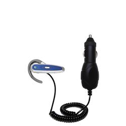 Gomadic Rapid Car / Auto Charger for the Sony Ericsson HBH-602 - Brand w/ TipExchange Technology
