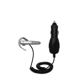 Gomadic Rapid Car / Auto Charger for the Sony Ericsson HBH-608 - Brand w/ TipExchange Technology