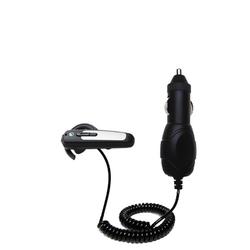 Gomadic Rapid Car / Auto Charger for the Sony Ericsson HBH-PV700 - Brand w/ TipExchange Technology