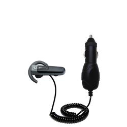 Gomadic Rapid Car / Auto Charger for the Sony Ericsson HBH-PV705 - Brand w/ TipExchange Technology