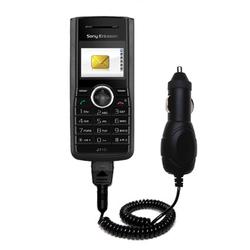 Gomadic Rapid Car / Auto Charger for the Sony Ericsson J110a - Brand w/ TipExchange Technology