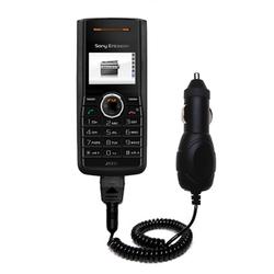Gomadic Rapid Car / Auto Charger for the Sony Ericsson J120c - Brand w/ TipExchange Technology