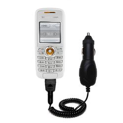 Gomadic Rapid Car / Auto Charger for the Sony Ericsson J230a - Brand w/ TipExchange Technology