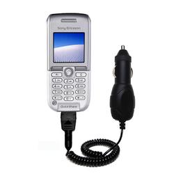 Gomadic Rapid Car / Auto Charger for the Sony Ericsson K300a - Brand w/ TipExchange Technology