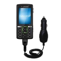Gomadic Rapid Car / Auto Charger for the Sony Ericsson K858c - Brand w/ TipExchange Technology