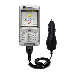 Gomadic Rapid Car / Auto Charger for the Sony Ericsson P990c - Brand w/ TipExchange Technology