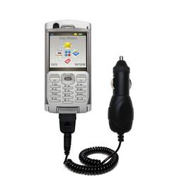 Gomadic Rapid Car / Auto Charger for the Sony Ericsson P990i - Brand w/ TipExchange Technology