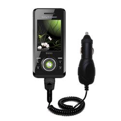 Gomadic Rapid Car / Auto Charger for the Sony Ericsson S500c - Brand w/ TipExchange Technology