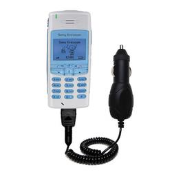Gomadic Rapid Car / Auto Charger for the Sony Ericsson T100 - Brand w/ TipExchange Technology