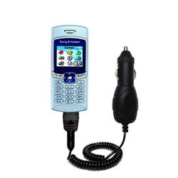 Gomadic Rapid Car / Auto Charger for the Sony Ericsson T226 - Brand w/ TipExchange Technology