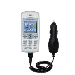 Gomadic Rapid Car / Auto Charger for the Sony Ericsson T606 - Brand w/ TipExchange Technology